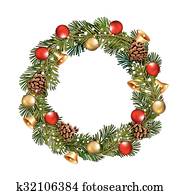 Christmas wreath Christmas wreath