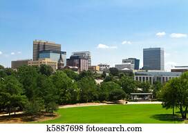 Columbia, SC Skyline - Late Summer
