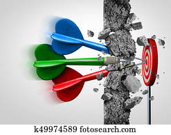 equipe, quebrar, para, sucesso