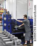 fabricando, teste, engenheiro