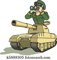 General in battletank General in battletank