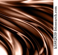 silky chocolate waves silky chocolate waves