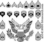 Army Military Rank Insignia Army Military Rank Insignia