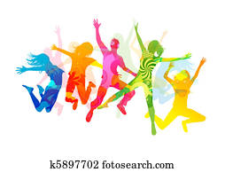 Jumping Summer People Jumping Summer People