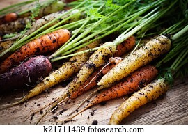 Rainbow carrots Rainbow carrots