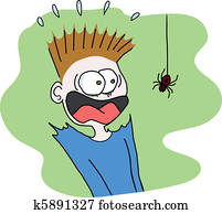 מפחיד, עכביש