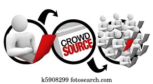 crowdsourcing, -, 圖形, ......的, 人群, 來源, 項目
