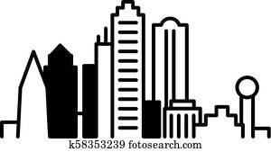 dallas skyline