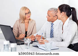 geschaefts, beratungssituation