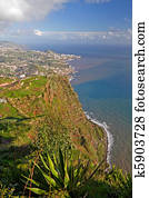Madeira coastline.