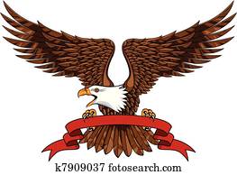 adler, mit, emblem adler, mit, emblem