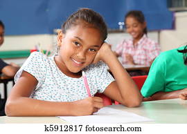 boldog, tanít lány, osztály