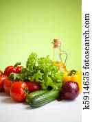 fresh vegetables still life