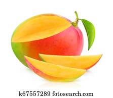 Isolated mango Isolated mango