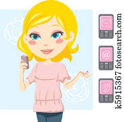 Mobile Phone Woman