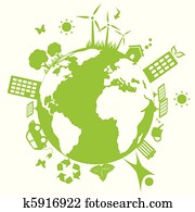 verde, ambiental, terra