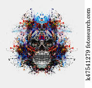 skull fashion art skull fashion art