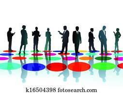 businesspeople, sitzung punkt