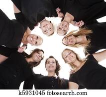 Group of Young Women