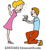 hombre, propone, a, mujer