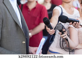 Media interview. Broadcast journalism. Media interview. Broadcast journalism.