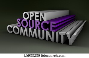 open, bron, gemeenschap