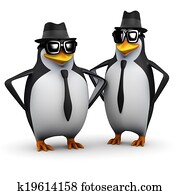 3d Penguin brothers 3d Penguin brothers