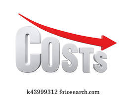 Costs Reduction Concept