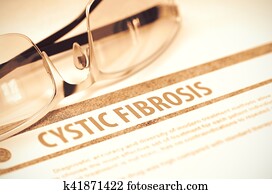 Cystic Fibrosis. Medicine. 3D Illustration. Cystic Fibrosis. Medicine. 3D Illustration.