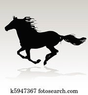 horse running horse running