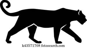 Leopard Silhouette gepard panther Leopard Silhouette gepard panther