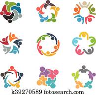People Family logo People Family logo