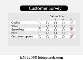 Product survey Product survey
