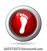 Foot print icon Foot print icon