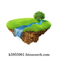 Idyllic natural landscape Idyllic natural landscape