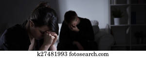 Siblings being in mourning Siblings being in mourning