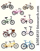 ציור היתולי, אופניים