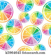 lemons in rainbow colors lemons in rainbow colors