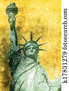 Liberty Grunge Background Liberty Grunge Background