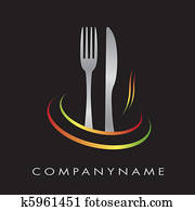 Logotype for restaurant, Menu Logotype for restaurant, Menu