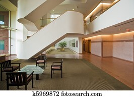 Office building lobby