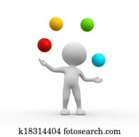 מהטט, עם, a, כדורים