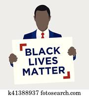 Black Lives Matter Illustration