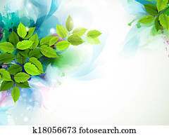 green leaves 