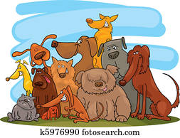 Group of dogs Group of dogs