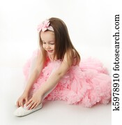 Pretty preschool ballerina Pretty preschool ballerina