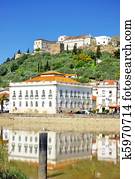 vista, de, cidade, alcacer, faça, sal. vista, de, cidade, alcacer, faça, sal.