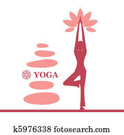 Yoga and pilates background Yoga and pilates background