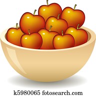 apples in bowl apples in bowl
