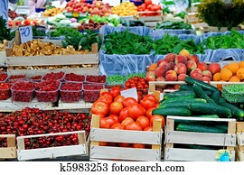 Farmers market place